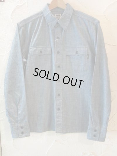 画像1: RATS/CHAMBRAY SHIRTS  BLUE