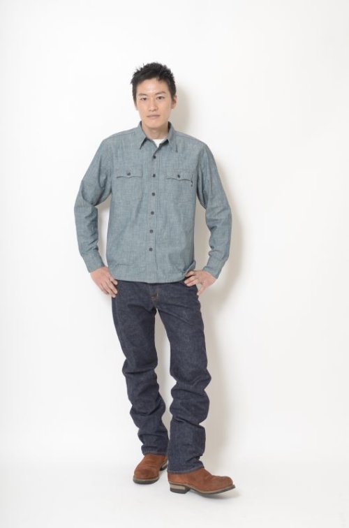 他の写真1: RATS/CHAMBRAY SHIRTS  BLUE