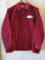 (SALE 35%OFF) SUNNY C SIDER/US PILE SHIRTS  BURGUNDY