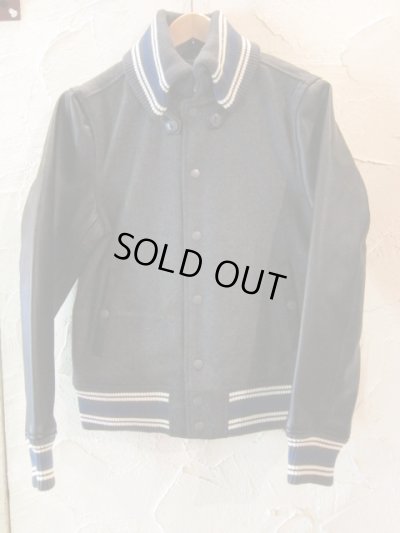画像1: JOEY/MELTON DONKY STADIUM JKT  GRAYxBLACK