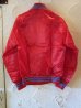 画像2: (DEAD STOCK) SPORTS MASTER/SATIN BASEBALL JKT  REDxBLUE (2)