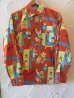 画像1: SUN SURF/ALOHA CLUB FLANNEL SHIRTS  RED (1)