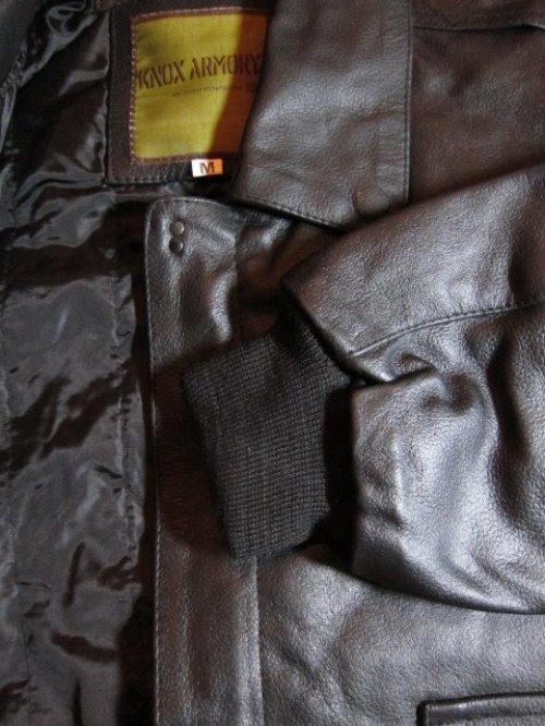 他の写真2: KNOX ARMORY/A-2 LEATHER JKT  BLACK