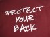 画像4: INTERFACE/CxTxM PROTECT YOUR BACK  BURGUNDY (4)