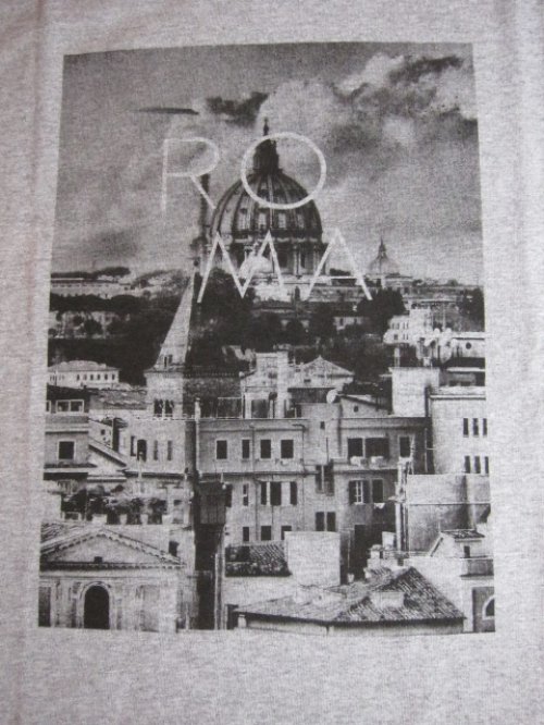 他の写真2: (SALE 40%OFF) T.A.S.T.O.S/PHOTO PRINT L/S T ROMA  H.GRAY