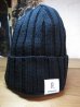 画像1: ROTTWEILER/BASIC KNIT CAP  BLACK (1)