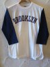 画像1: CHESWICK/3/4 SLUB BASEBALL T  WHITE (1)