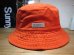 画像3: BELAFONTE/FELT PATCH BUCKET HAT  ORANGE (3)