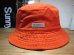 画像3: BELAFONTE/FELT PATCH BUCKET HAT  ORANGE (3)