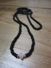 画像1: ROTTWEILER/BEADS NECKLESS  BLACK (1)