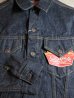 画像3: SUGAR CANE/14.25oz DENIM JKT 1962MODEL  NAVY ONEWASH (3)