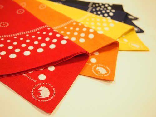 他の写真1: RATS/POLKA DOTS BANDANA  ORANGE