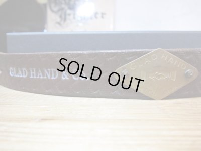 画像4: GLAD HAND(グラッドハンド)/GH DOG BRACELET  BROWN EMBOSS