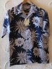 画像1: SUN SURF/S/S HAWAIIAN HALA KAHIKI  NAVY (1)