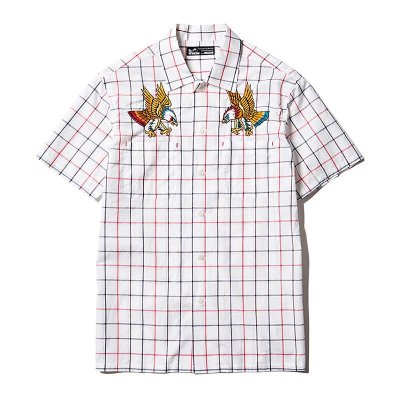 画像3: (SALE 35%OFF)(再入荷)SOFTMACHINE/EAGLE SHIRTS S/S  WHITE