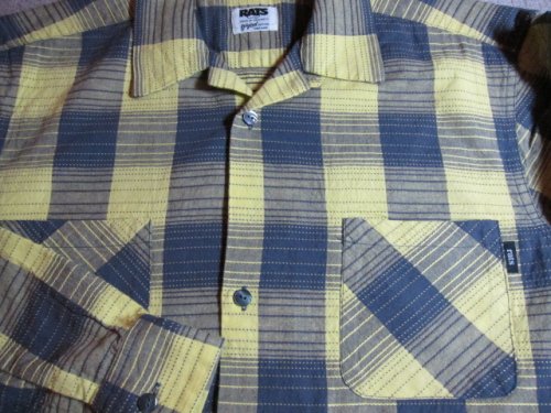 他の写真2: RATS/YELLOW CHECK L/S SHIRTS  YELLOW