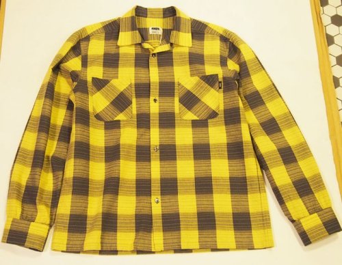 他の写真1: RATS/YELLOW CHECK L/S SHIRTS  YELLOW