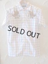 （再入荷）SOFTMACHINE/EAGLE SHIRTS S/S  WHITE