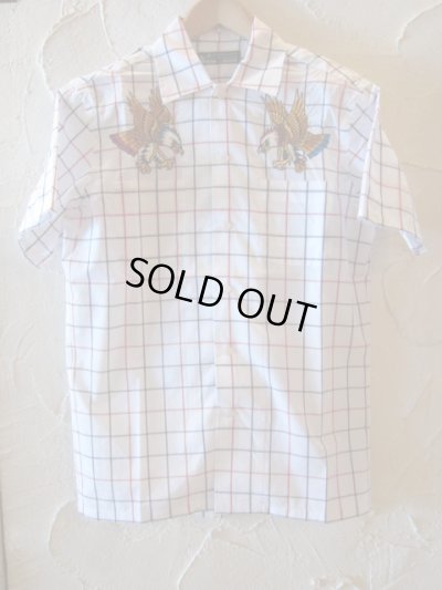画像1: （再入荷）SOFTMACHINE/EAGLE SHIRTS S/S  WHITE