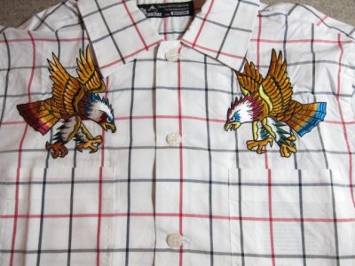 画像5: (SALE 35%OFF)(再入荷)SOFTMACHINE/EAGLE SHIRTS S/S  WHITE
