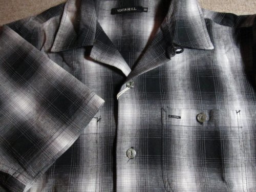 他の写真2: （再入荷) VINTAGE EL/OMBRER CHECK SHIRTS  GRAY