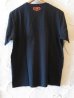 画像2: GROK LEATHER/POCKET TEE  BLACK (2)