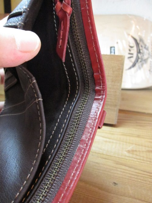 他の写真3: HAWK COMPANY/WASHED LEATHER　WALLET　RED