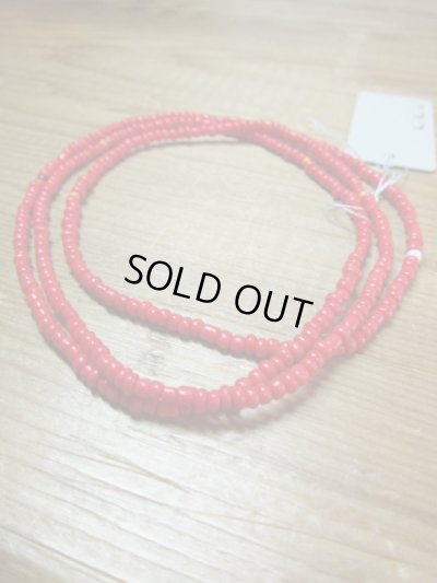 画像3: HAWK COMPANY/BEADS BRACELET TRIPLE  RED