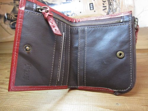 他の写真2: HAWK COMPANY/WASHED LEATHER　WALLET　RED