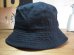 画像3: POINTER/WASHED BUCKET HAT WAPPEN  BLACK (3)