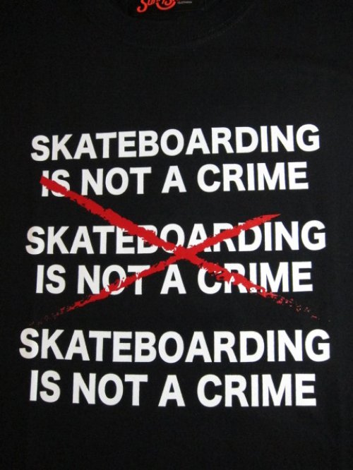他の写真2: SUNNY C SIDER/SKATE IS NOT CUT T  BLACK