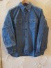 画像1: SUGAR CANE/JEAN COAD SHIRTS  NAVY (1)