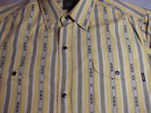 他の写真2: RATS/INDIAN STRIPE SHIRTS  YELLOW