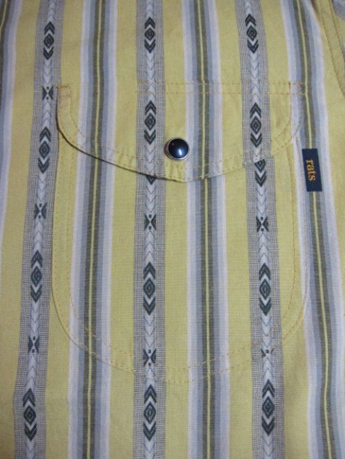 他の写真3: RATS/INDIAN STRIPE SHIRTS  YELLOW