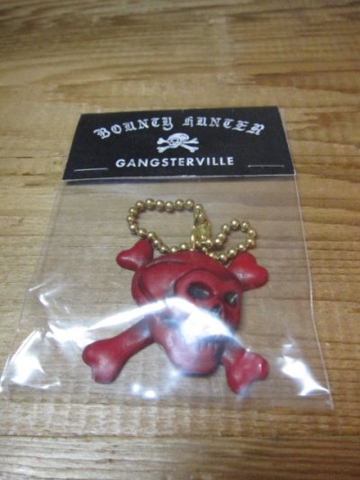 画像4: GANGSTERVILLExBOUNTY HUNTER/127% BxG KEY FOB  BURGUNDY