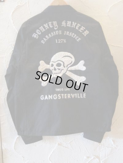 画像1: GANGSTERVILLExBOUNTY HUNTER/127% BxG JACKET  BLACK