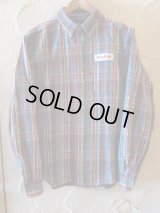 SUNNY C SIDER/BD SHIRTS  BROWNxBLUE