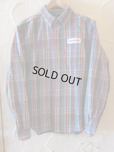 画像1: SUNNY C SIDER/BD SHIRTS  BROWNxBLUE