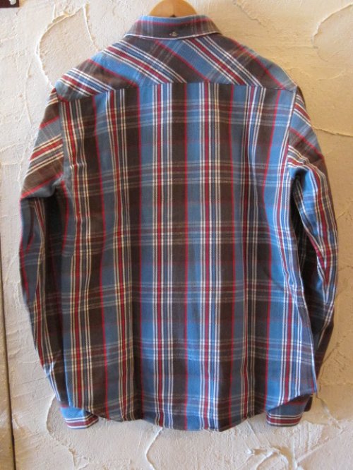 他の写真1: SUNNY C SIDER/BD SHIRTS  BROWNxBLUE