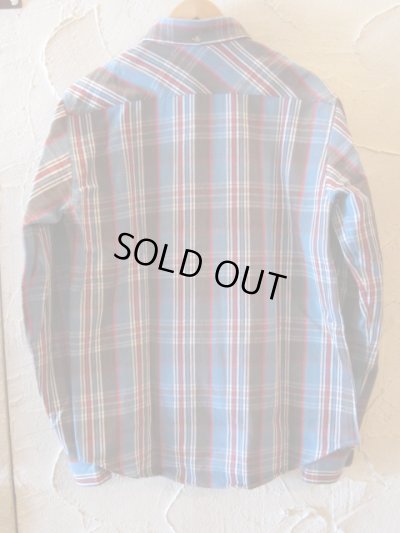 画像2: SUNNY C SIDER/BD SHIRTS  BROWNxBLUE
