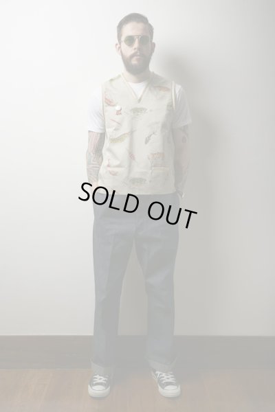 画像7: BELAFONTE/RAGTIME RIBBED KNIT PULLOVER VEST C.GREY