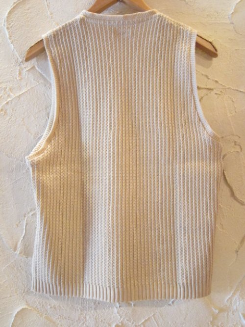 他の写真2: BELAFONTE/RAGTIME RIBBED KNIT PULLOVER VEST C.GREY