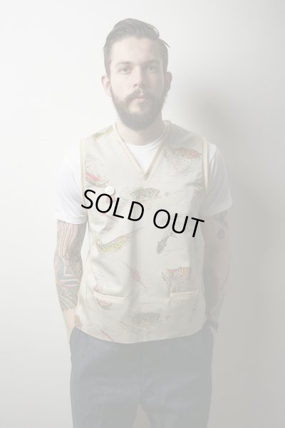 画像3: BELAFONTE/RAGTIME RIBBED KNIT PULLOVER VEST C.GREY