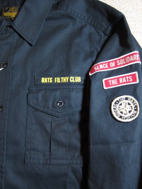 他の写真2: RATS/R/F CLUB SHIRTS  NAVY