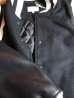 画像4: JOEY/MELTON AWARD JKT RIB  BLACKxBLACK (4)