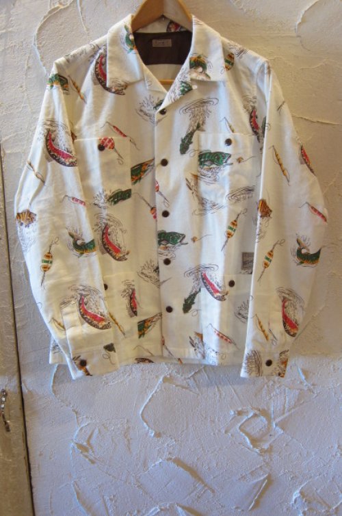 他の写真1: BELAFONTE/MY RAGTIME FISHING SHIRTS  OFF WHITE