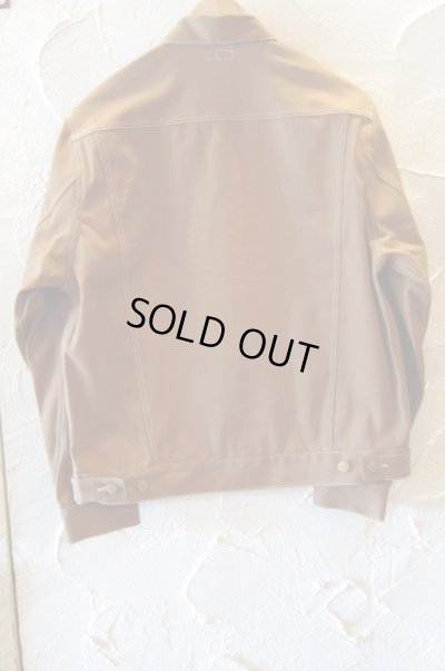 画像4: BELAFONTE/RAGTIME CANVAS JACKET  BROWN