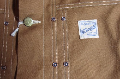 他の写真2: BELAFONTE/RAGTIME CANVAS JACKET  BROWN