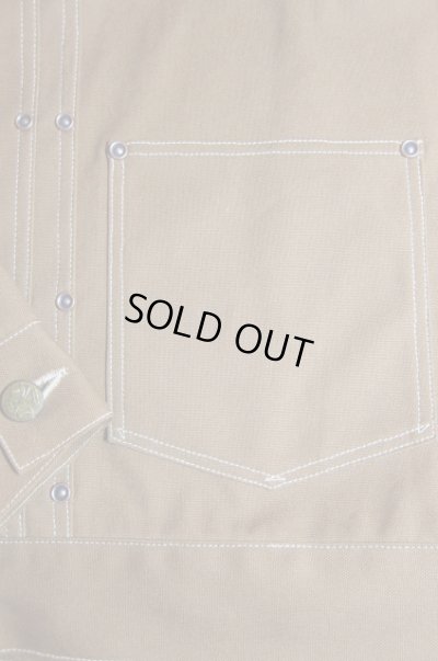 画像7: BELAFONTE/RAGTIME CANVAS JACKET  BROWN