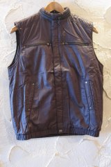 (SALE 40%OFF) COREFIGHTER/84 VEST WITH LINING  BROWN